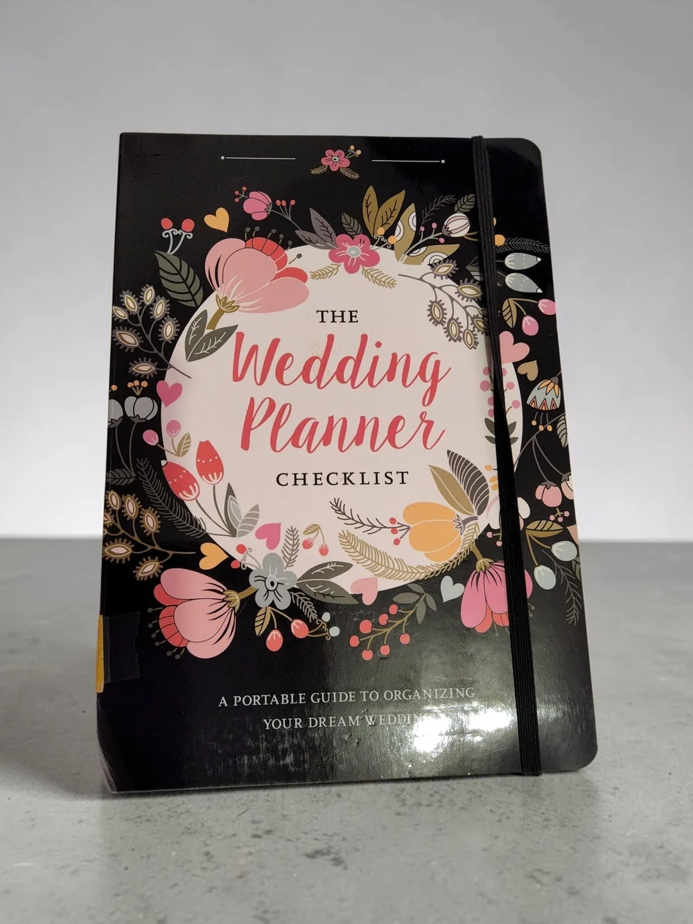 New Wedding Planner Checklist Notebook - Floral Design